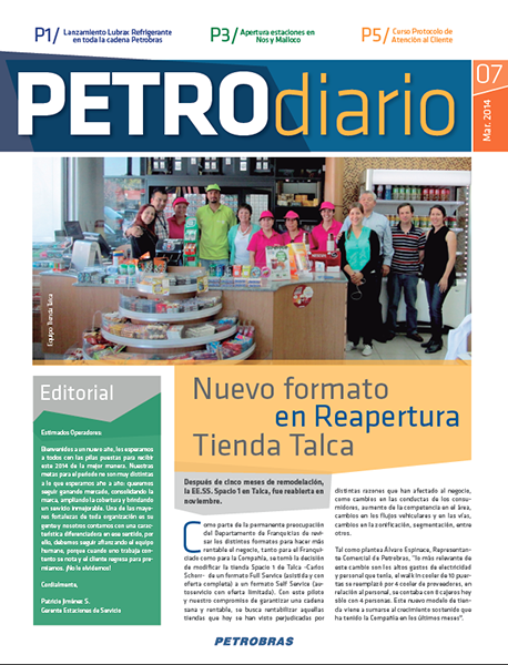 Revista informativa interna | Pretrobras Chile