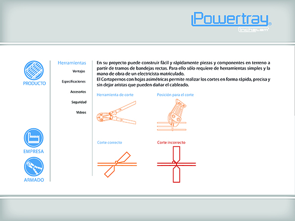 Desplegable instruccional | Powertray - Inchalam